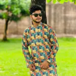 ডিজিটাল প্রিন্ট কটন পাঞ্জাবি