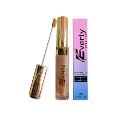 Everly Beauties Pure Matte ফুল কভারেজ কনসিলার ও কারেক্টর - Deep Bronze