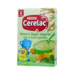Nestle Baby Cerelac রাইস ও মিক্সড ভেজিটেবলস 250g