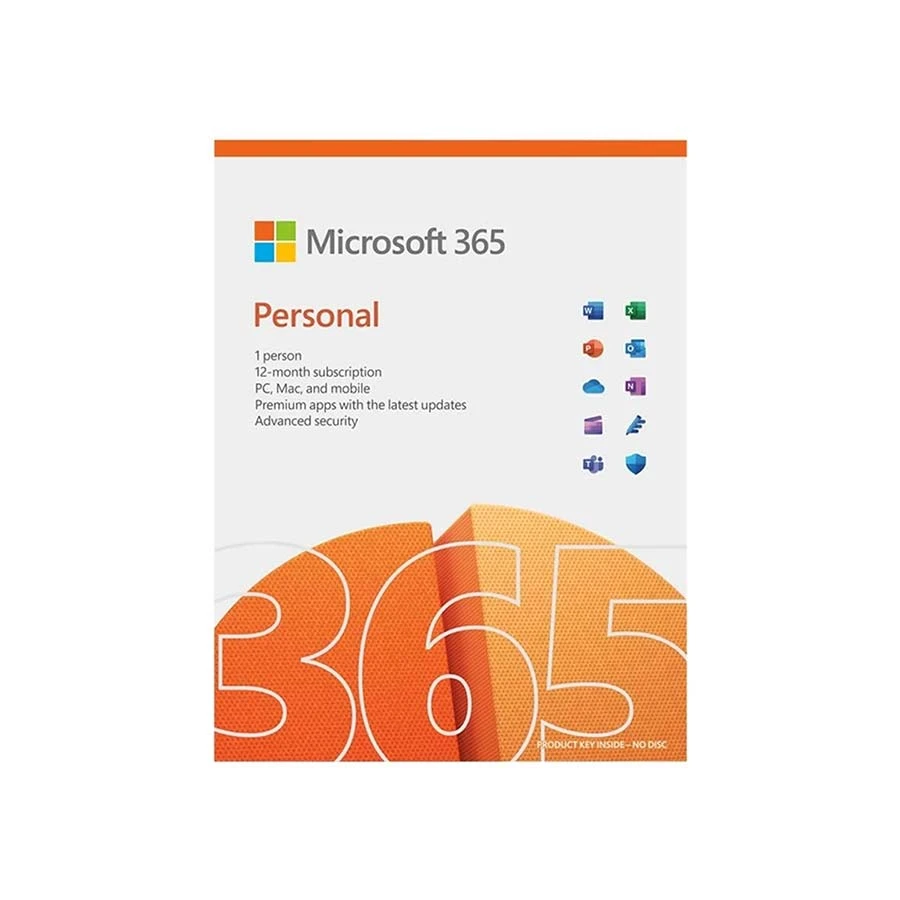 Microsoft 365 Personal English APAC 1 User 1 Year Subscription