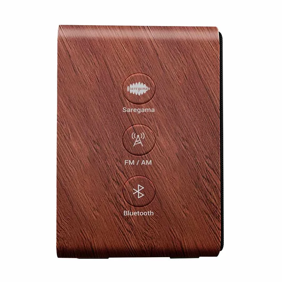 Saregama Carvaan Mini Plus Hindi Portable Music Player Vintage Brown