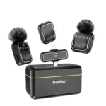 Neepho NP-61 ওয়্যারলেস মাইক্রোফোন – Type-C, iPhone ও ক্যামেরার জন্য