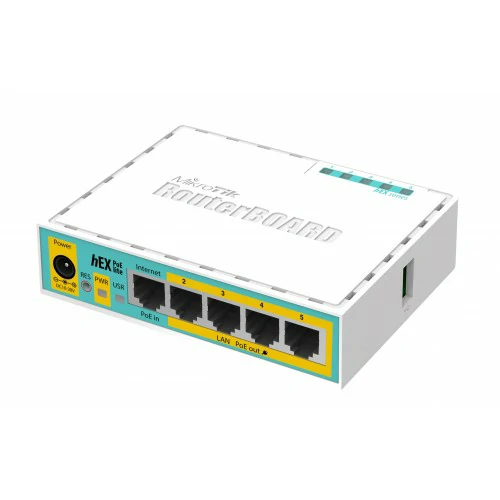 Mikrotik RB750UPr2 hEX PoE lite 5-পোর্ট Ethernet রাউটার