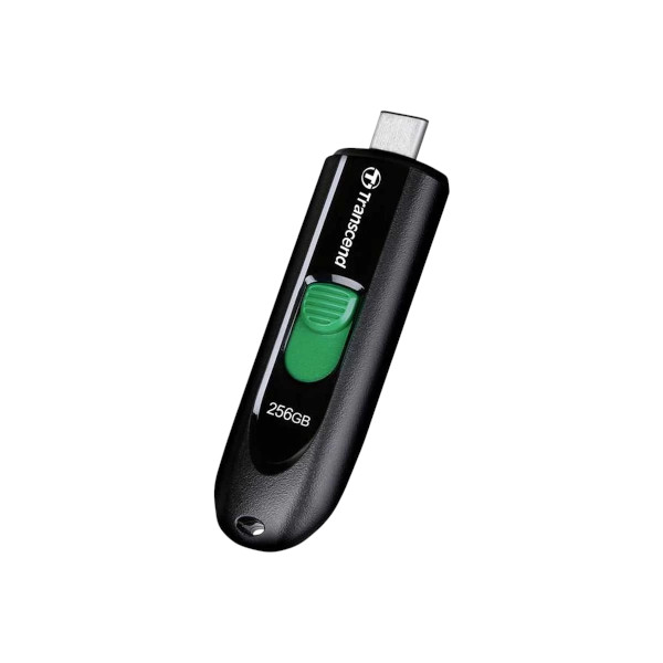 ট্রান্সসেন্ড জেটফ্ল্যাশ 790C 256GB USB 3.2 জেন 1 টাইপ-C ব্ল্যাক পেন ড্রাইভ
