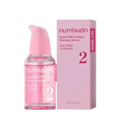 Numbuzin No.2 Rose PDRN কোলাজেন প্লাম্পিং সিরাম 30ml