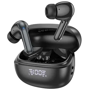 HOCO EQ5 ANC+ENC Bluetooth 5.3 ওয়্যারলেস ইয়ারফোন – কালো