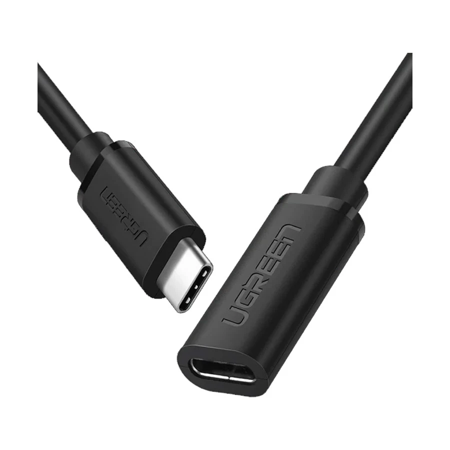 UGREEN 40574 USB-C Male to Female Extension Cable 0.5 Meter Black