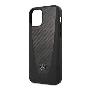 Mercedes-Benz লোগোসহ iPhone 12 Pro Max-এর কালো হার্ড কেস