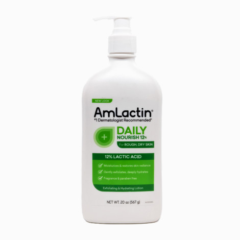 AmLactin Daily Nourish 12% ল্যাকটিক অ্যাসিড এক্সফোলিয়েটিং ও হাইড্রেটিং লোশন 567g