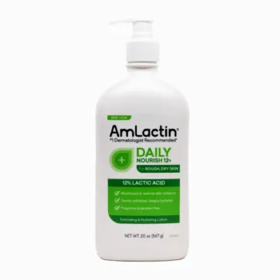 AmLactin Daily Nourish 12% ল্যাকটিক অ্যাসিড এক্সফোলিয়েটিং ও হাইড্রেটিং লোশন 567g