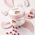 Dove Pomegranate Seeds & Shea Butter এক্সফোলিয়েটিং বডি স্ক্রাব 225ml
