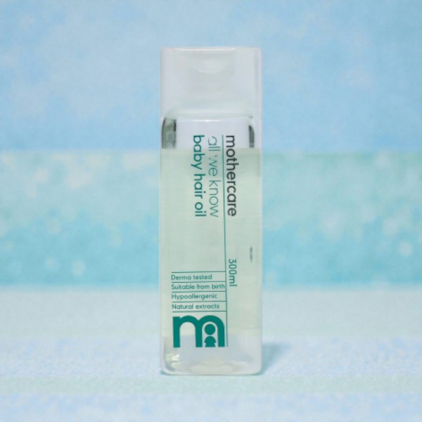 Mothercare All We Know Baby Hair Oil 300ml (India)