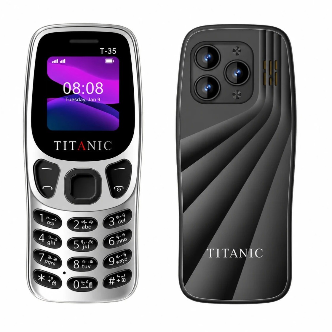 Titanic T35 মিনি ফিচার ফোন