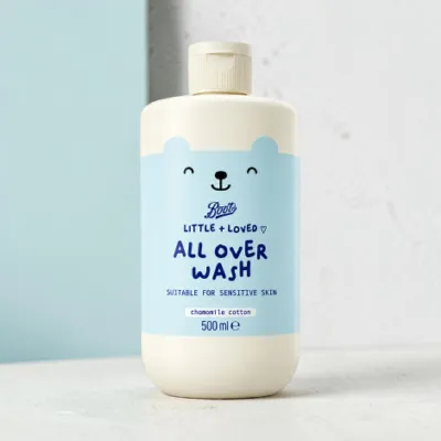 Boots Little + Loved অল ওভার বেবি ওয়াশ 500ml