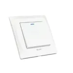 Belamy সাদা 1 গ্যাং 1 ওয়ে সুইচ BE-115-SW