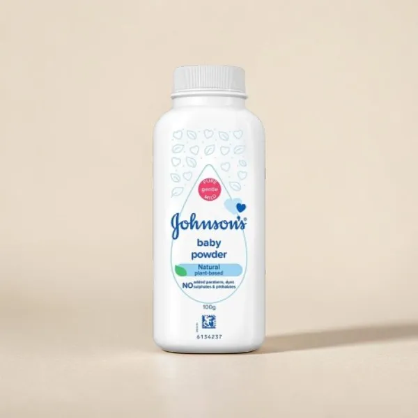 Johnson's বেবি পাউডার ন্যাচারাল প্ল্যান্ট বেস 100g
