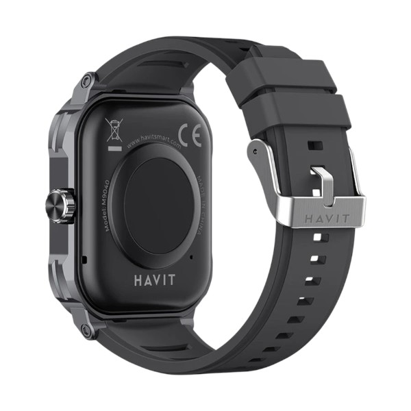 Havit M9040S কালো ব্লুটুথ কলিং স্মার্ট ওয়াচ