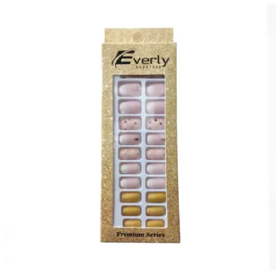 Everly Natural ফেক নেইল 24 পিস - H202