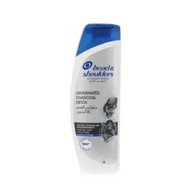 Head & Shoulders Oxygenated Charcoal Detox অ্যান্টি-ড্যানড্রাফ শ্যাম্পু 350ml
