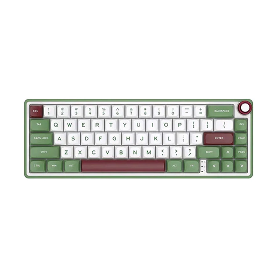 Royal Kludge RK R65 RGB Hot Swap Mechanical Keyboard Greensand