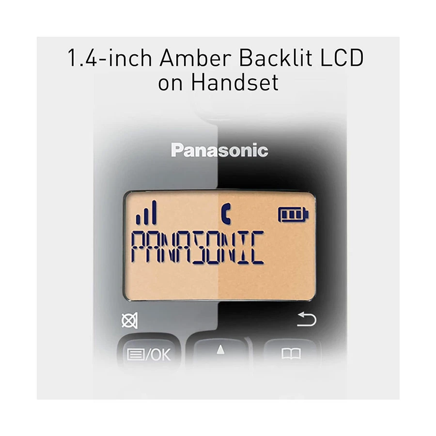 Panasonic KX-TGB110 Cordless Black Phone Set