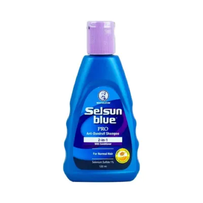 Selsun Blue Pro 2-in-1 অ্যান্টি-ড্যানড্রাফ শ্যাম্পু ও কন্ডিশনার, নরমাল চুলের জন্য 200ml