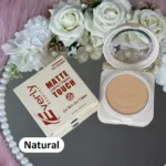 Everly Beauties Matte Touch কমপ্যাক্ট পাউডার - Natural