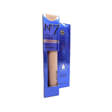 No7 Lift & Luminate Triple Action Serum Concealer - Medium Golden (France)