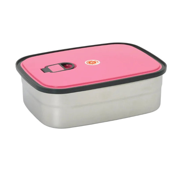 Lunch Box Tedemel Rectangle Stainless Steel Vacuum Food Container  (Small size)