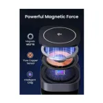 Ugreen W702 15W Qi2 2-ইন-1 ম্যাগনেটিক ওয়্যারলেস চার্জার – গ্রে