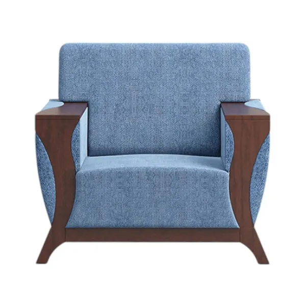Regal ROME কাঠের সিঙ্গেল সোফা ROME-SSC-347-3-1-20 (ফ্যাব্রিক SF-2117)