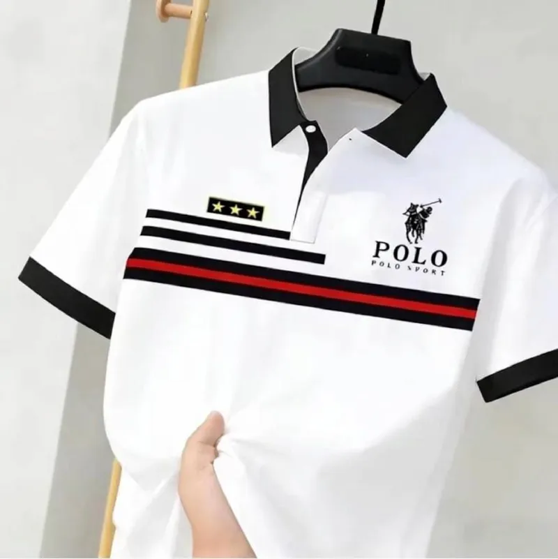 ছেলেদের নিট-ডাইড PK কটন পোলো শার্ট, 210 GSM, 6 রঙে
