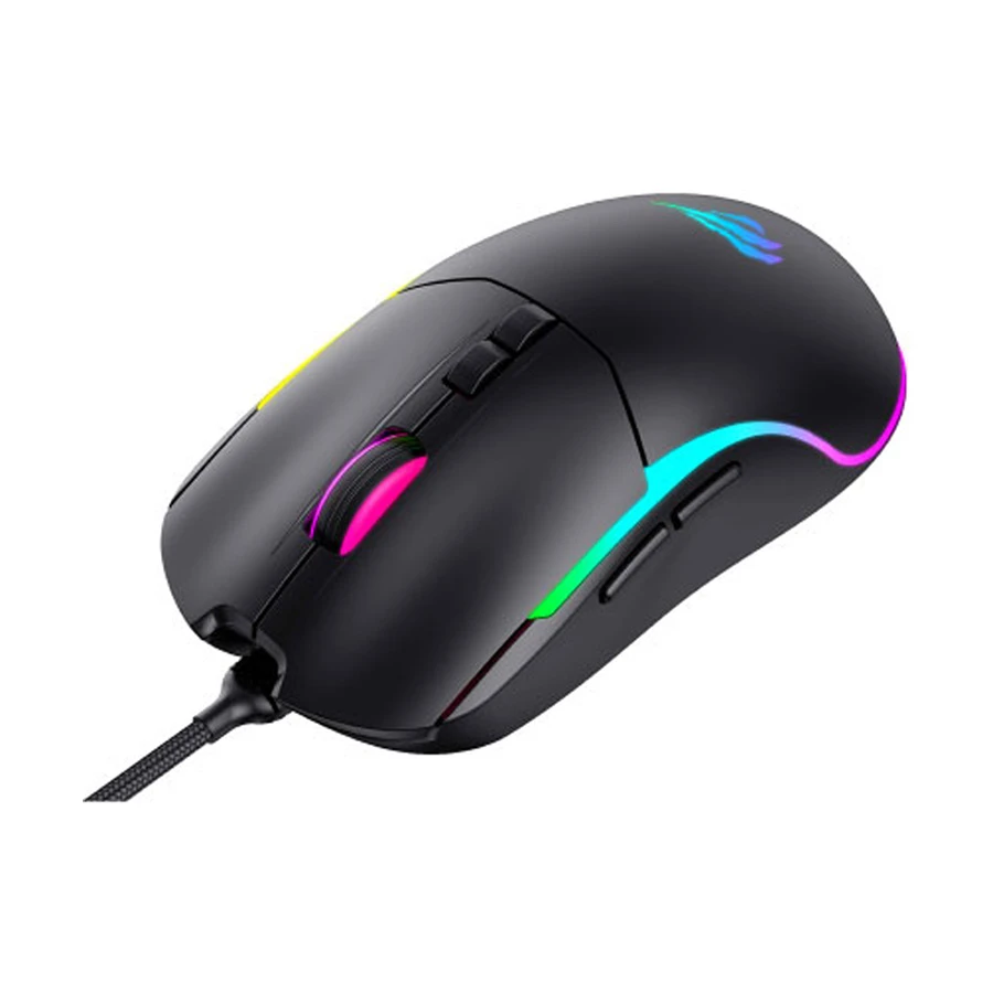 Havit MS1020S Wired RGB Backlit Black Gaming Mouse