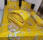 5 পিস টাওয়েল কমফোর্টার কম্বো সেট – কিং সাইজ