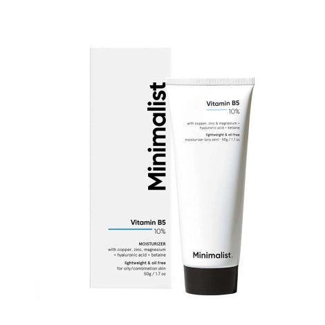 Minimalist 10% Vitamin B5 Face Moisturizer 50g (India)