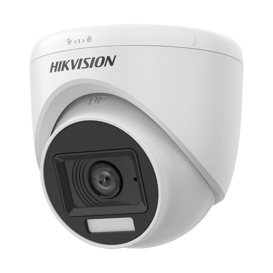 Hikvision DS-2CE76G0T-LPFS 3MP 2K Smart Hybrid Light Turret Camera
