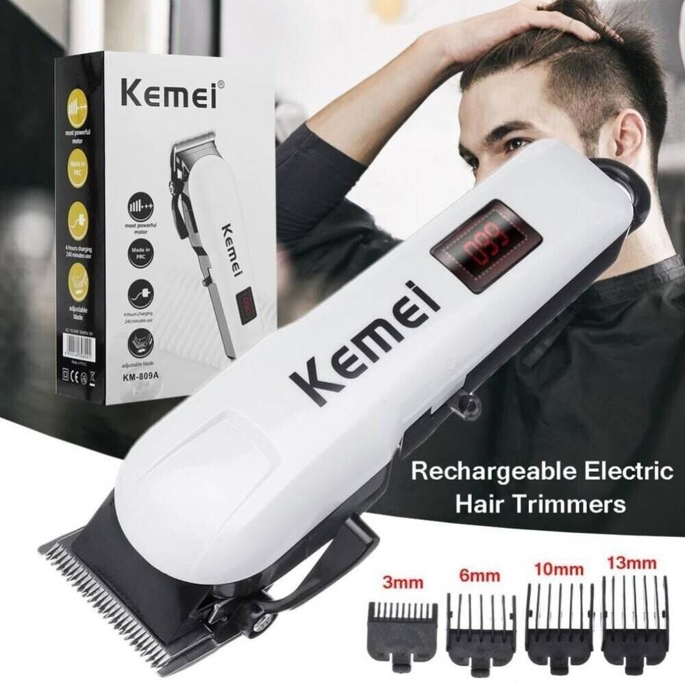 Kemei KM-809A Professional Hair Clipper and Beard Trimmer