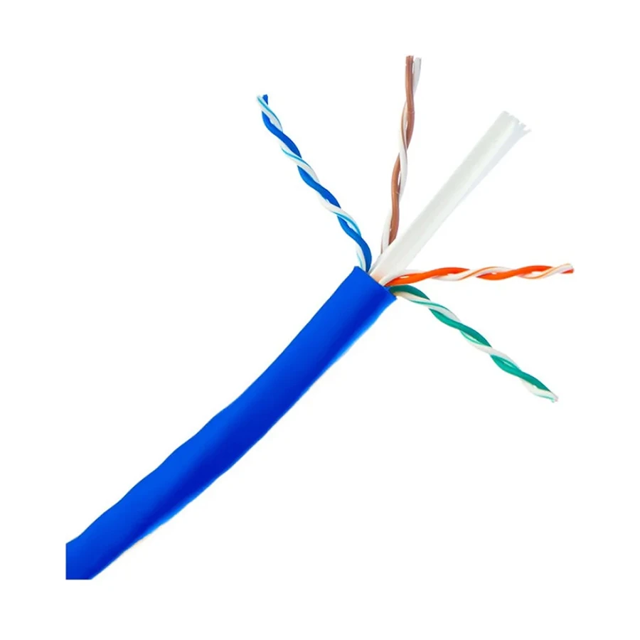 Vivanco Cat-6, 305 Meter, Blue Network Cable