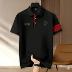 Men's Half Sleeve Cotton Polo Shirt, 200 GSM, 2 Colours