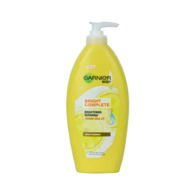 Garnier Bright Complete এক্সট্রা সিরাম মিল্ক UV বডি লোশন 400ml