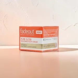 Fadeout Pure Glow ভিটামিন সি Whitening নাইট ক্রিম 50 মিলি