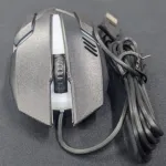 AMC TECH M15 ওয়্যার্ড গেমিং মাউস – অ্যাডজাস্টেবল DPI, RGB লাইটিং