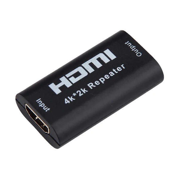 K2 HDMI ফিমেল টু ফিমেল ব্ল্যাক রিপিটার