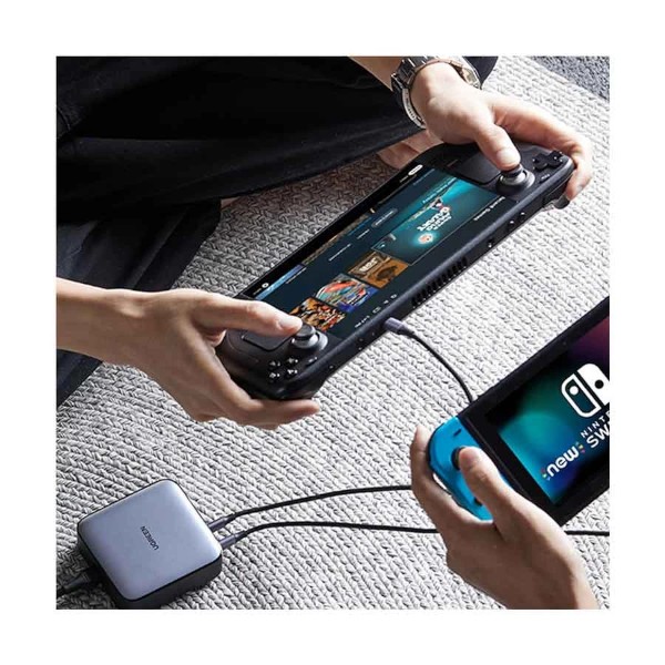 Ugreen CD328  100W নেক্সোড ফাস্ট মাল্টিপোর্ট ডেস্কটপ চার্জিং স্টেশন