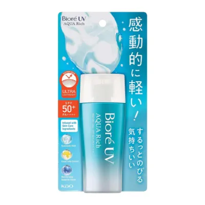 Kao Biore UV Aqua Rich ওয়াটারি জেল সানস্ক্রিন SPF50+ PA++++ 70ml