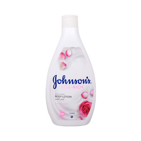 Johnson's ভিটা রিচ রোজ ওয়াটার সুধিং বডি লোশন ৪০০মি.লি. (Italy)