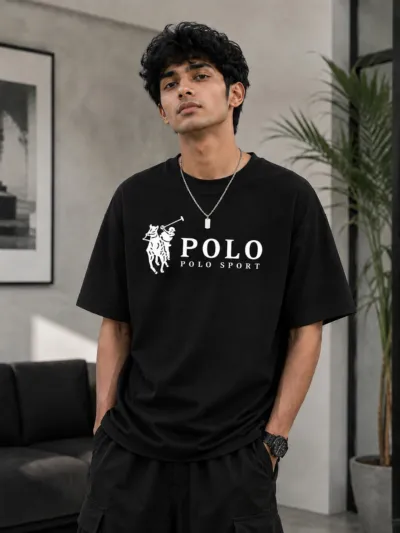 Men's DTF Print Drop Shoulder T-Shirt, 200 to 230 GSM Cotton
