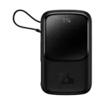 Baseus PPQD060101 Qpow Pro 10000mAh 22.5W Type-C পাওয়ার ব্যাংক (ব্ল্যাক)