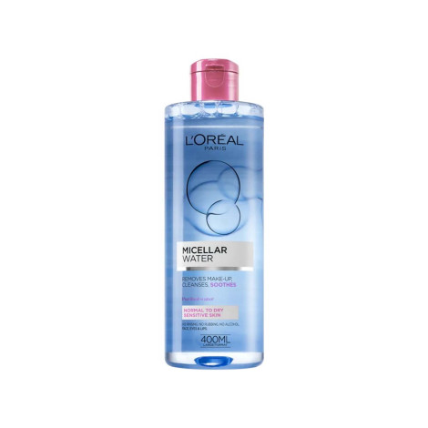 L'Oreal মাইসেলার ওয়াটার নরমাল টু ড্রাই সেনসিটিভ স্কিন ৪০০মি.লি (Poland)