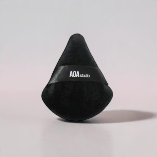 AOA Studio Velvet Puffs মেকআপ স্পঞ্জ - কালো